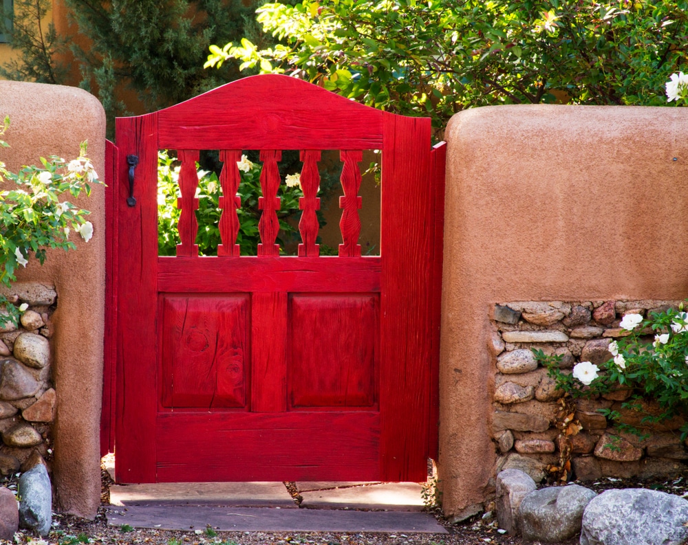 Step through this gate and into the welcoming courtyard of our Santa Fe Bed and Breakfast, close to many of the top things to do in Santa Fe, including Canyon Road